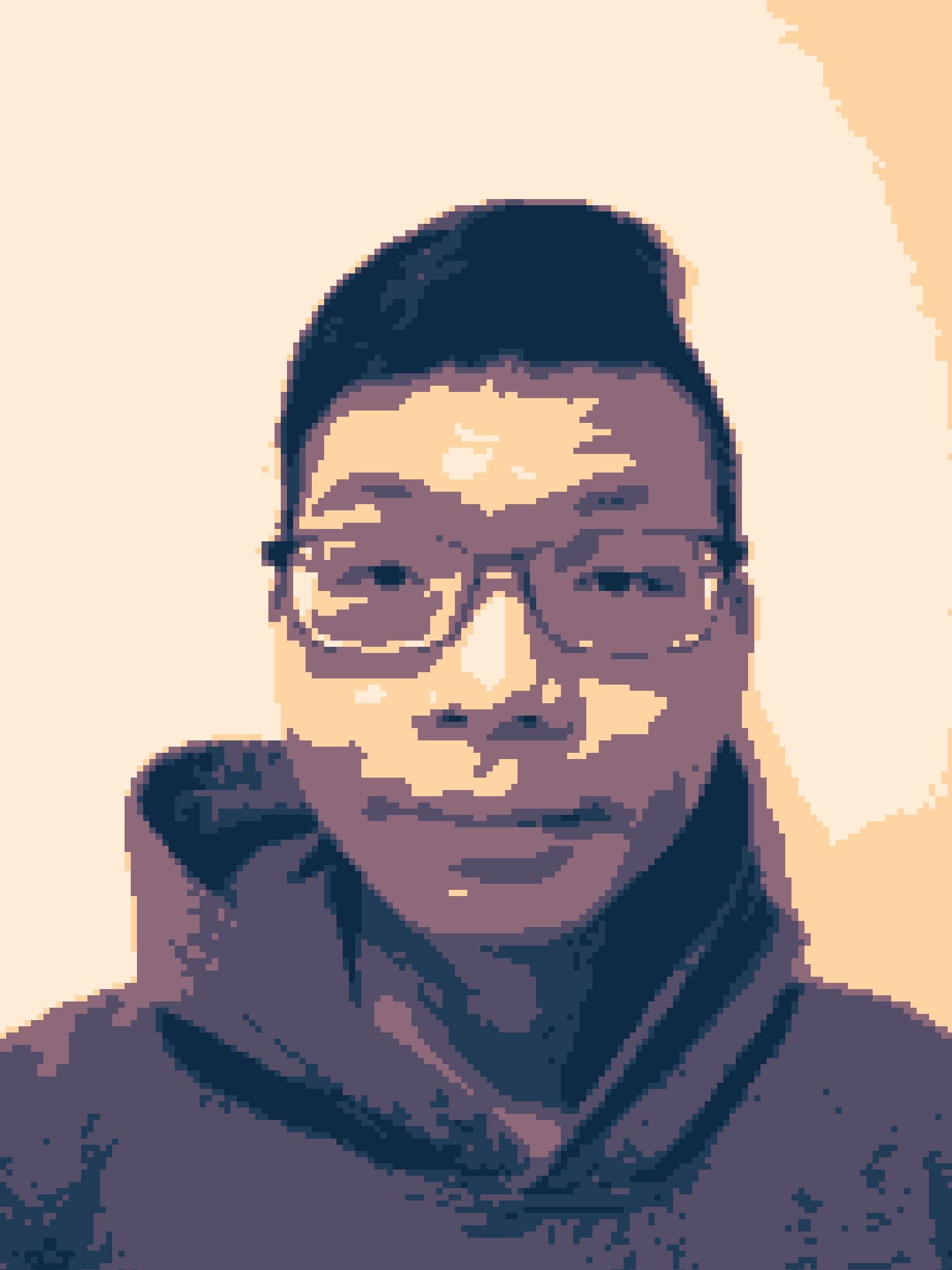 portrait-pixelated